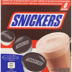 Koffie<Snickers 5x Dolce Gusto Koffiecups 8 stuks