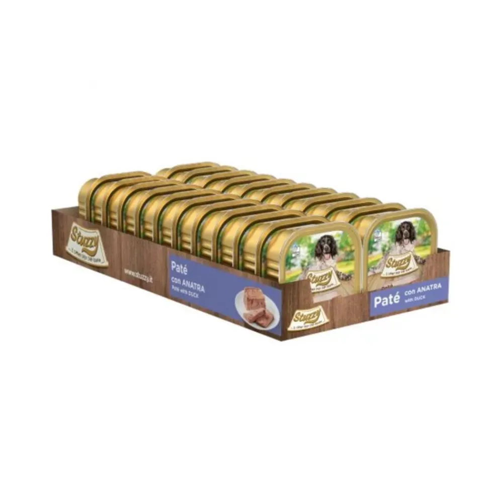 22x Hondenvoer Paté Eend 150 gr^Stuzzy Online