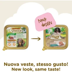 22x Hondenvoer Paté Lam & Rijst 150 gr^Stuzzy