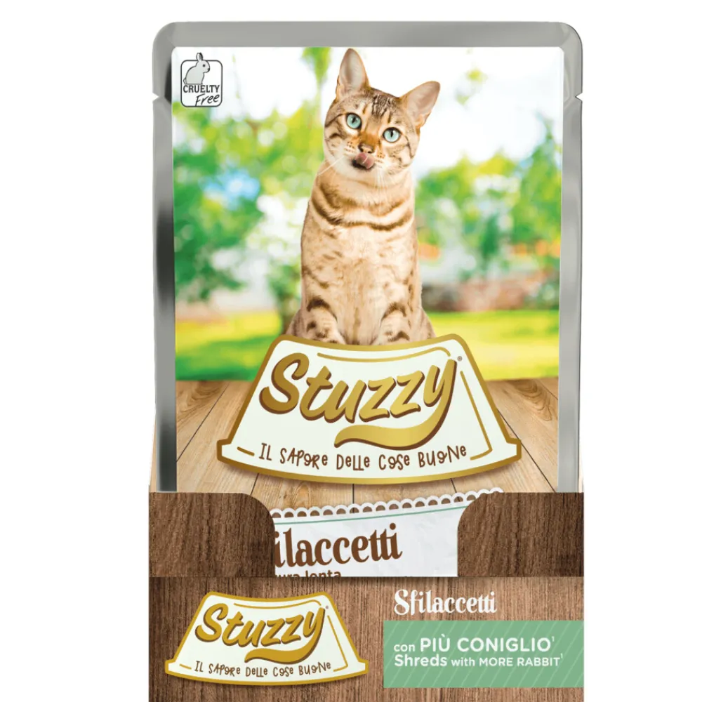 24x Kat Shreds Konijn 85 gr^Stuzzy Online