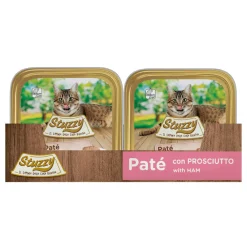 Kattenvoer<Stuzzy 32x Kattenvoer Paté Ham 100 gr