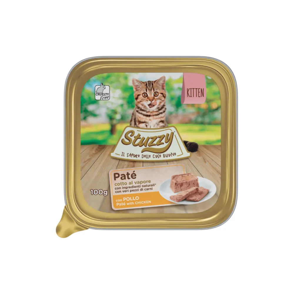 Kattenvoer<Stuzzy 32x Kattenvoer Paté Kip 100 gr
