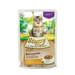 24x Kattenvoer Pouch Gesteriliseerd Kip 85 gr Kattenvoer