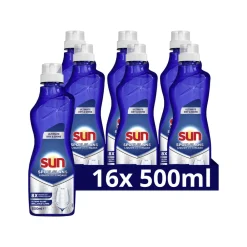 Machineafwas<Sun 16x Spoelglansmiddel Dry & Shine 500 ml