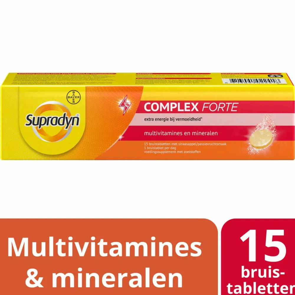 Mineralen|Multi Vitaminen En Mineralen<Supradyn 2x Complex Forte 15 bruistabletten