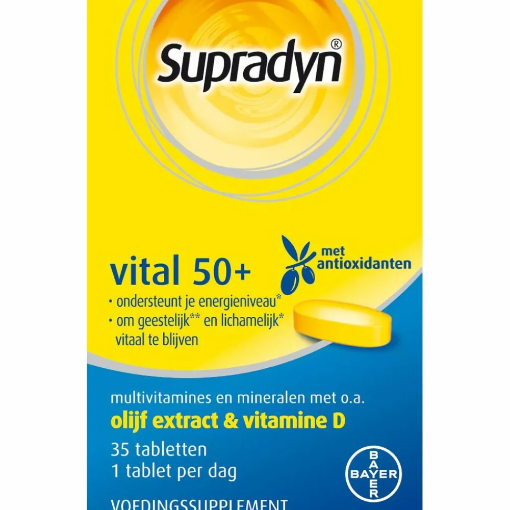 2x Vital 50+ 35 tabletten^Supradyn Hot