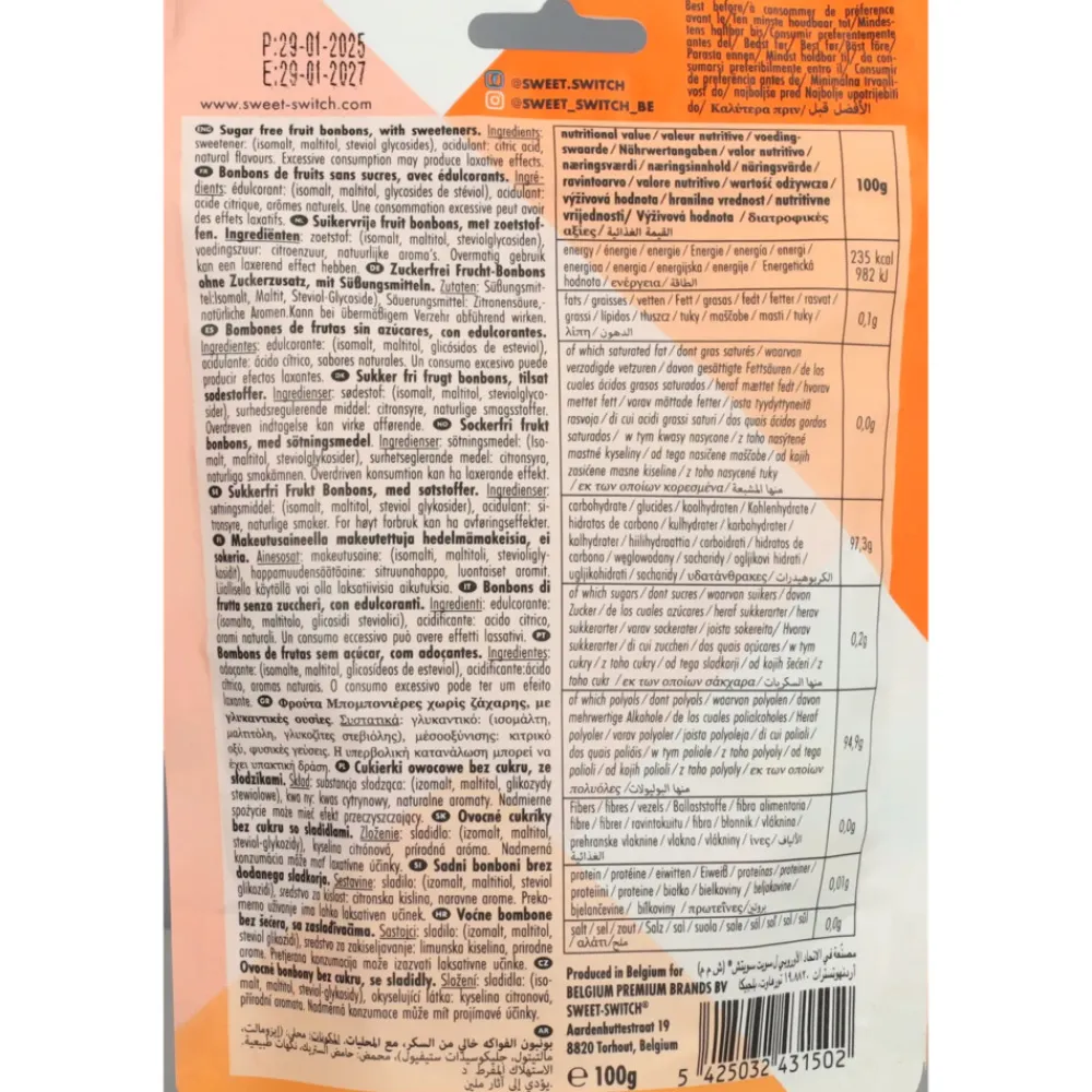 6x Fruit Bonbons 100 gr^Sweet-Switch Sale