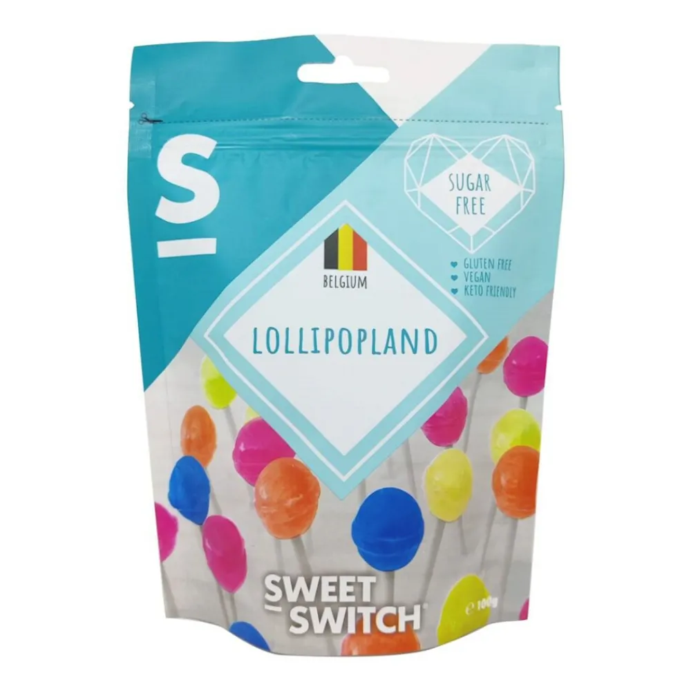 Snoep|Glutenvrij<Sweet-Switch 6x Lollipops 100 gr