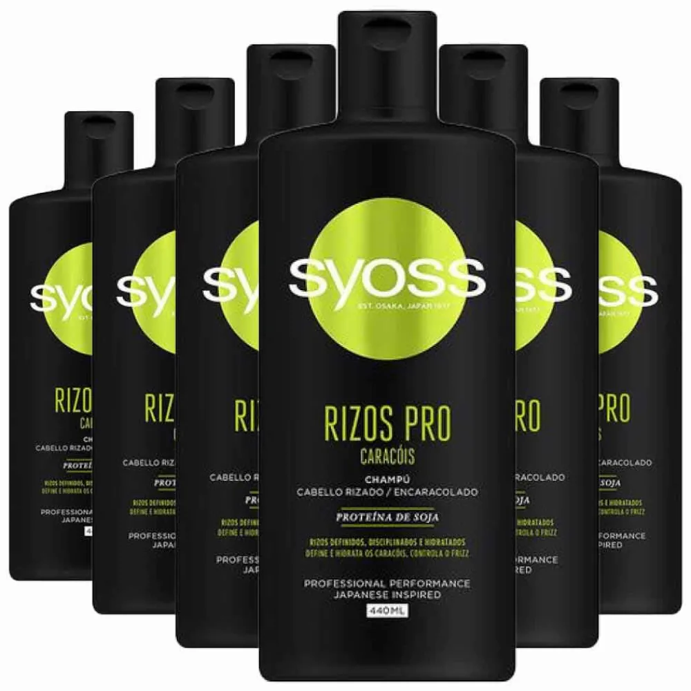 6x Shampoo Pro Curls 440 ml Shampoo