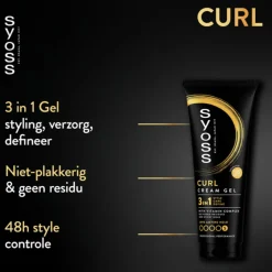 Haarstyling<Syoss 6x Curl Control Gel 250 ml
