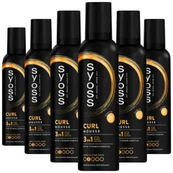 6x Curl Haarmousse 250 ml^Syoss New