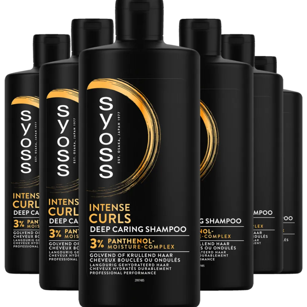 6x Curls Intense Shampoo 440 ml^Syoss Clearance
