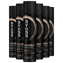 Haarstyling<Syoss 6x Hold & Flex Haarspray 300 ml