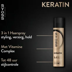 Clearance 6x Keratin Haarspray 300 ml Haarstyling
