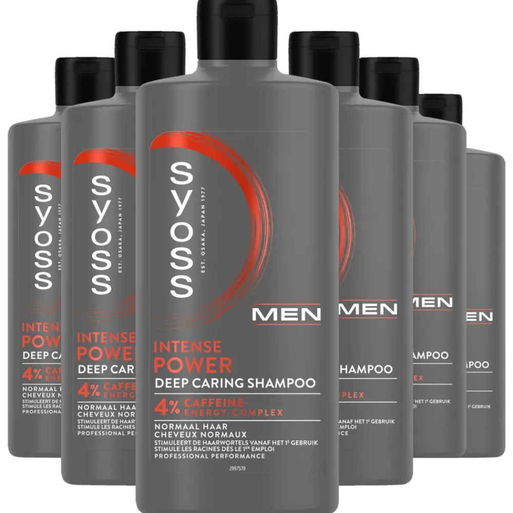 Shampoo<Syoss 6x Men Power Shampoo 440 ml