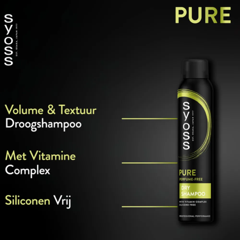 6x Pure Fresh Droogshampoo 200 ml Shampoo