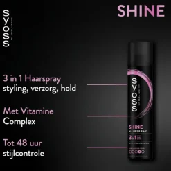 Best 6x Shine Hold Haarspray 300 ml Haarstyling