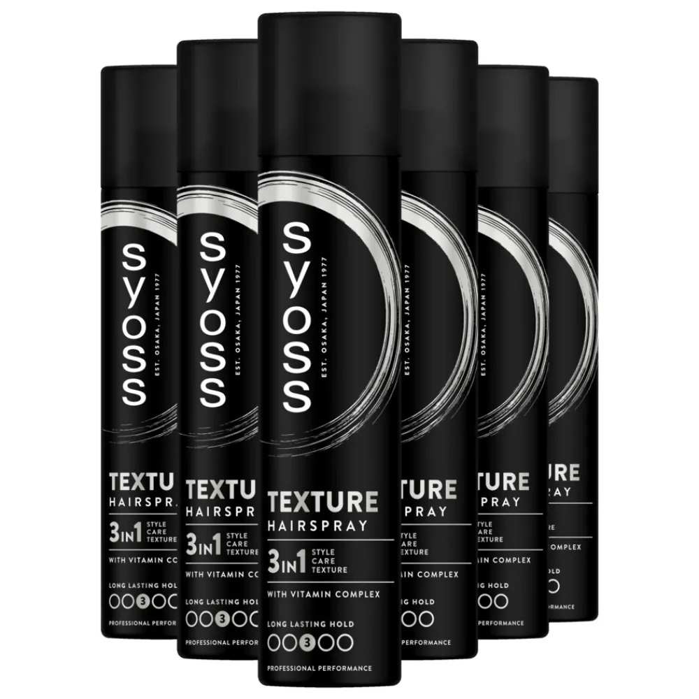 6x Texture Haarspray 300 ml Haarstyling