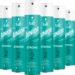 Hot 6x Junior Hairspray Strong 250 ml Haarstyling