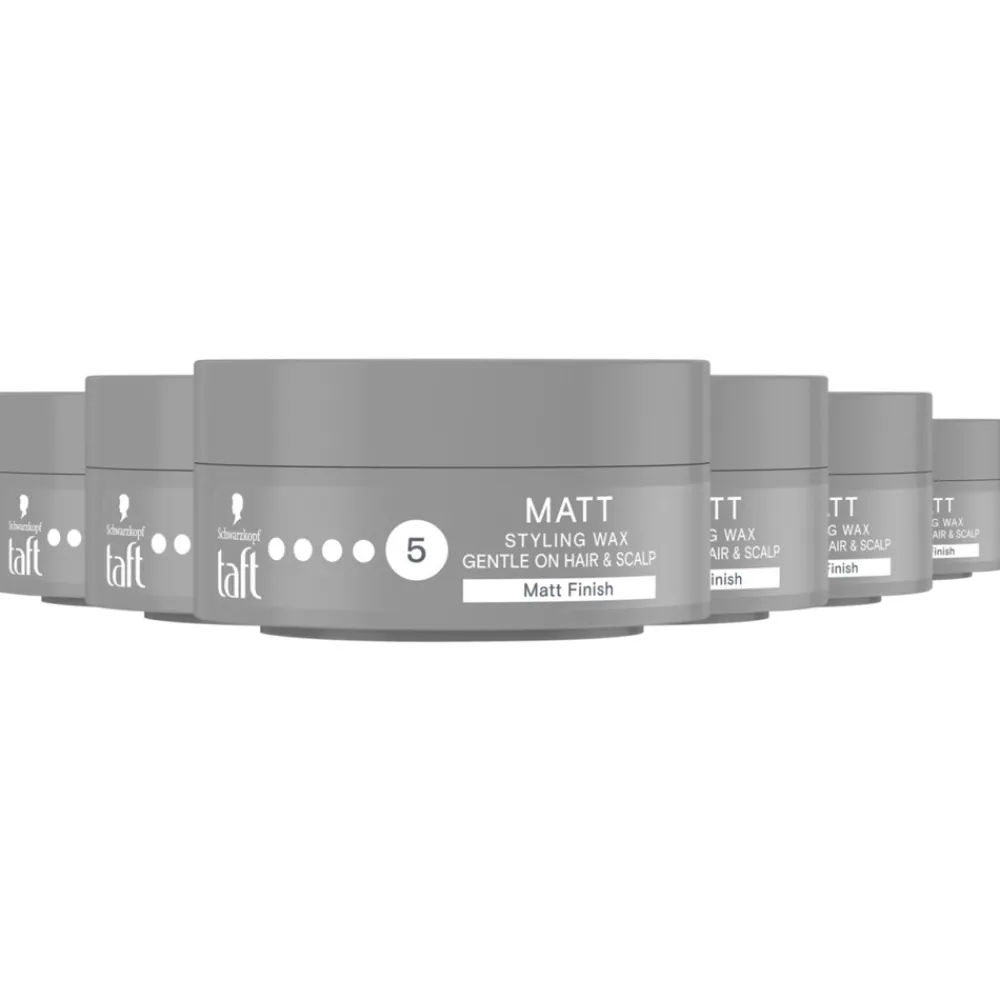 6x Matt Wax 75 ml^Taft New
