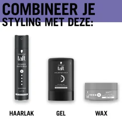 6x Matt Wax 75 ml^Taft New