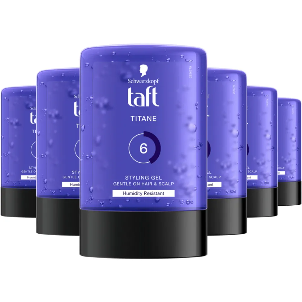 6x Men Power Gel Titane Hold 6 300 ml^Taft Best