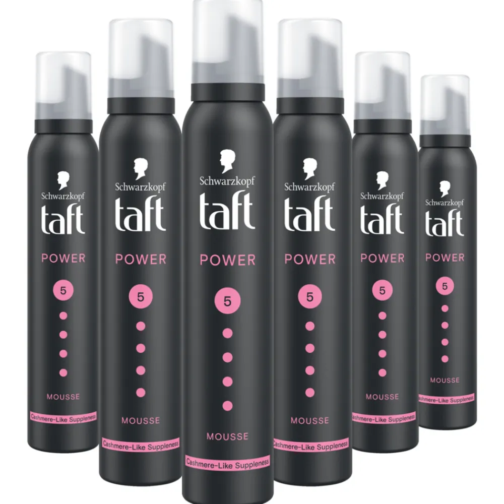 6x Power Cashmere Mousse 200 ml^Taft New
