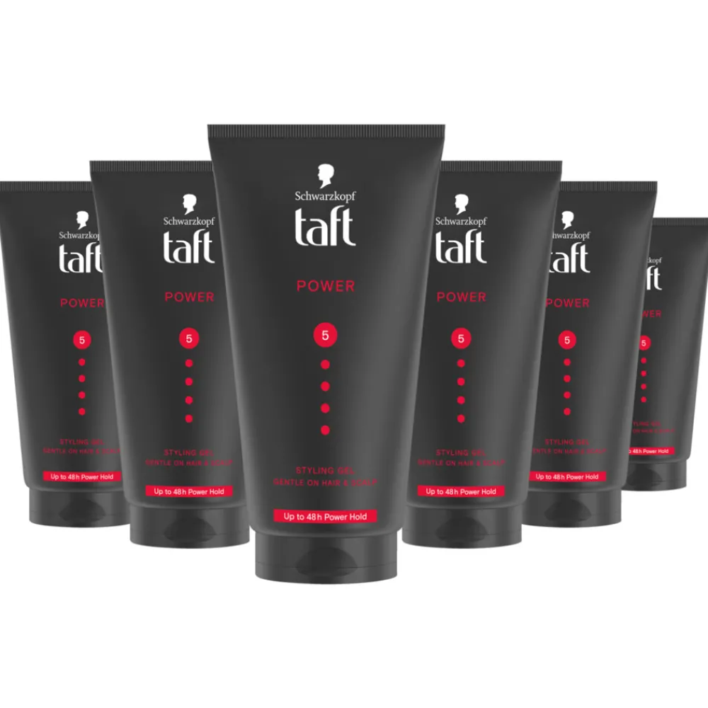 6x Power Styling Gel 150 ml^Taft Hot