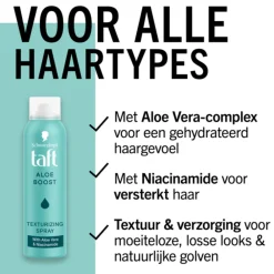6x Texturizing Spray Aloe Boost 150 ml^Taft Online