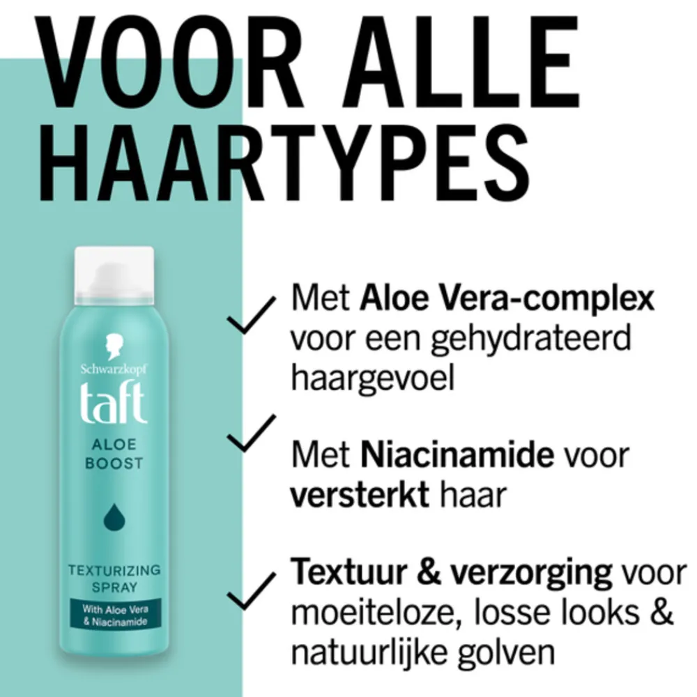 6x Texturizing Spray Aloe Boost 150 ml^Taft Online