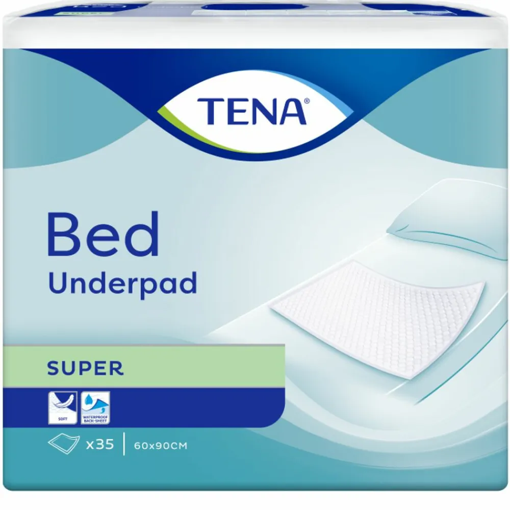 4x Bed Onderlegger Super 60 x 90 cm 35 stuks^TENA Sale