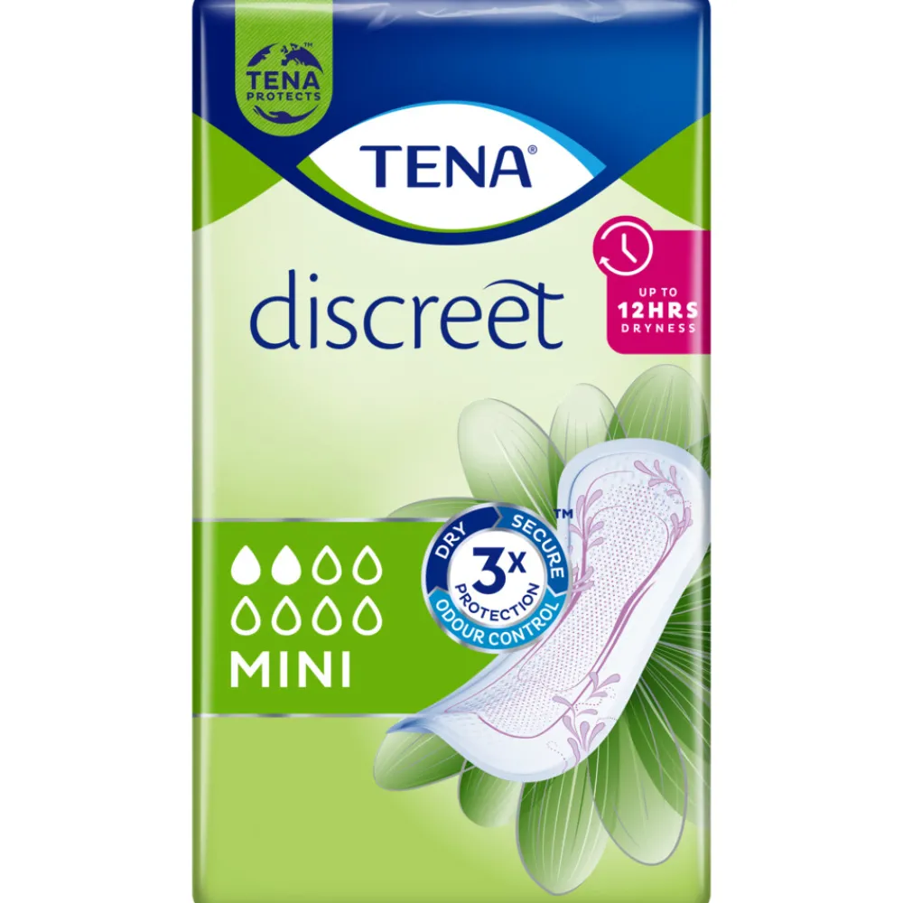 3x Discreet Mini 30 stuks^TENA Sale