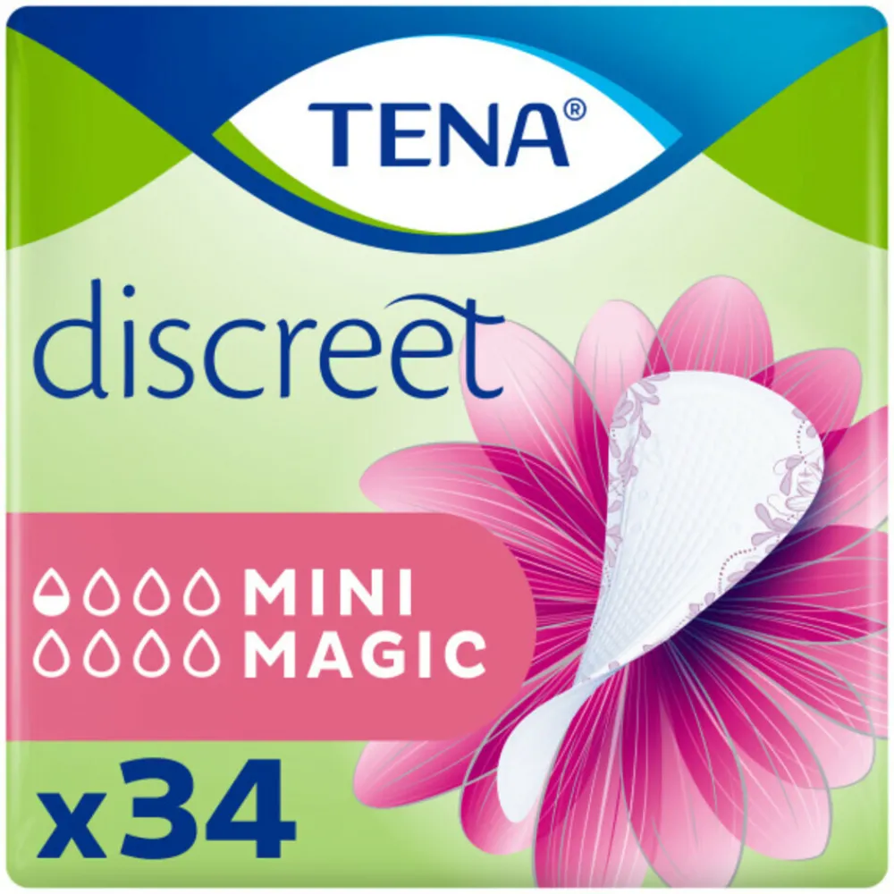 Outlet 6x Discreet Mini Magic 34 stuks Incontinentie|Intiemhygiëne