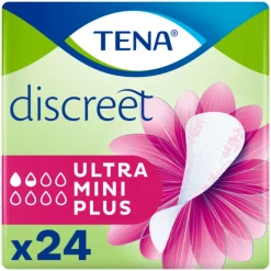 Incontinentie|Intiemhygiëne<TENA 6x Discreet Ultra Mini Plus 24 stuks