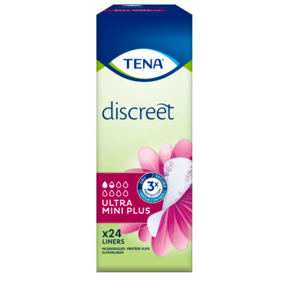 Incontinentie|Intiemhygiëne<TENA 6x Discreet Ultra Mini Plus 24 stuks
