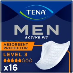 Incontinentie<TENA 3x Men Active Fit Level 3 16 stuks