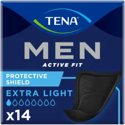 Hot 8x Men Active Fit Protective Shield Extra Light 14 stuks Incontinentie