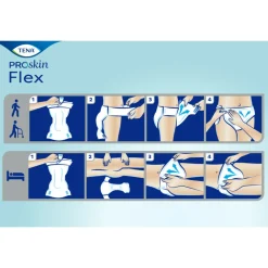 Incontinentie|Intiemhygiëne<TENA 3x Proskin Flex Maxi L 22 stuks