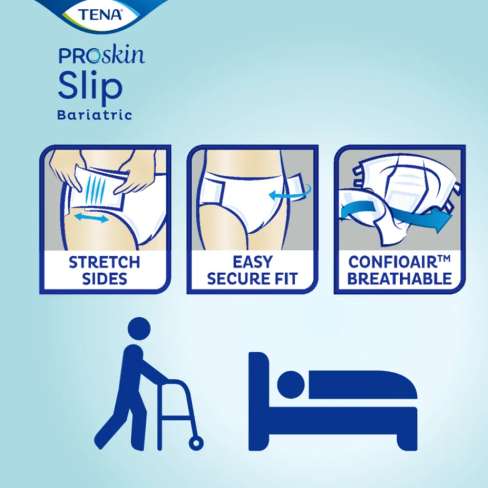 Clearance 2x Proskin Slip Bariatric Super 3XL 8 stuks Incontinentie