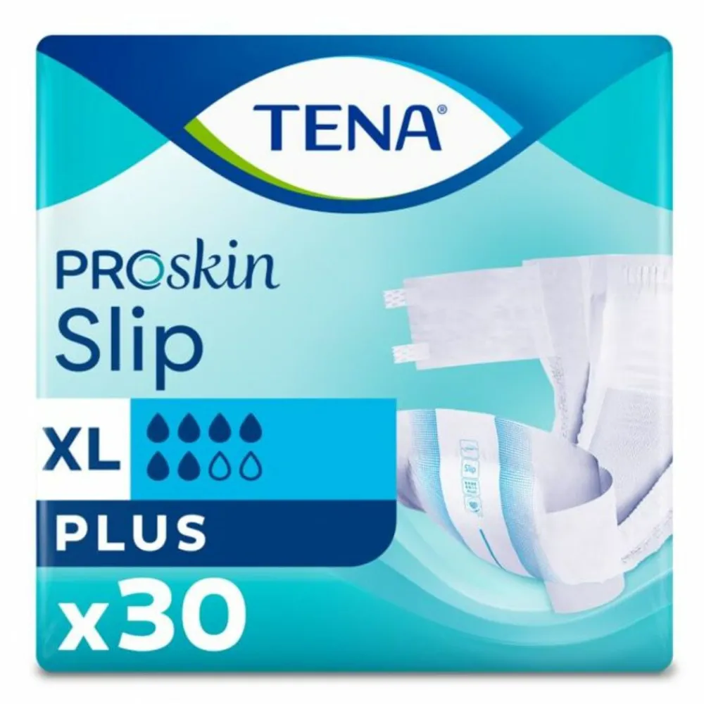 Incontinentie<TENA 3x Proskin Slip Plus XL 30 stuks