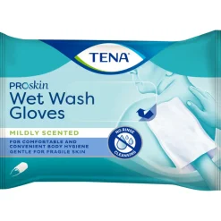 New 3x Proskin Wet Wash Gloves Mild Geparfumeerd 5 stuks Bad & Douche