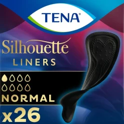 Outlet 3x Silhouette Pads Black Normal 26 stuks Incontinentie|Intiemhygiëne