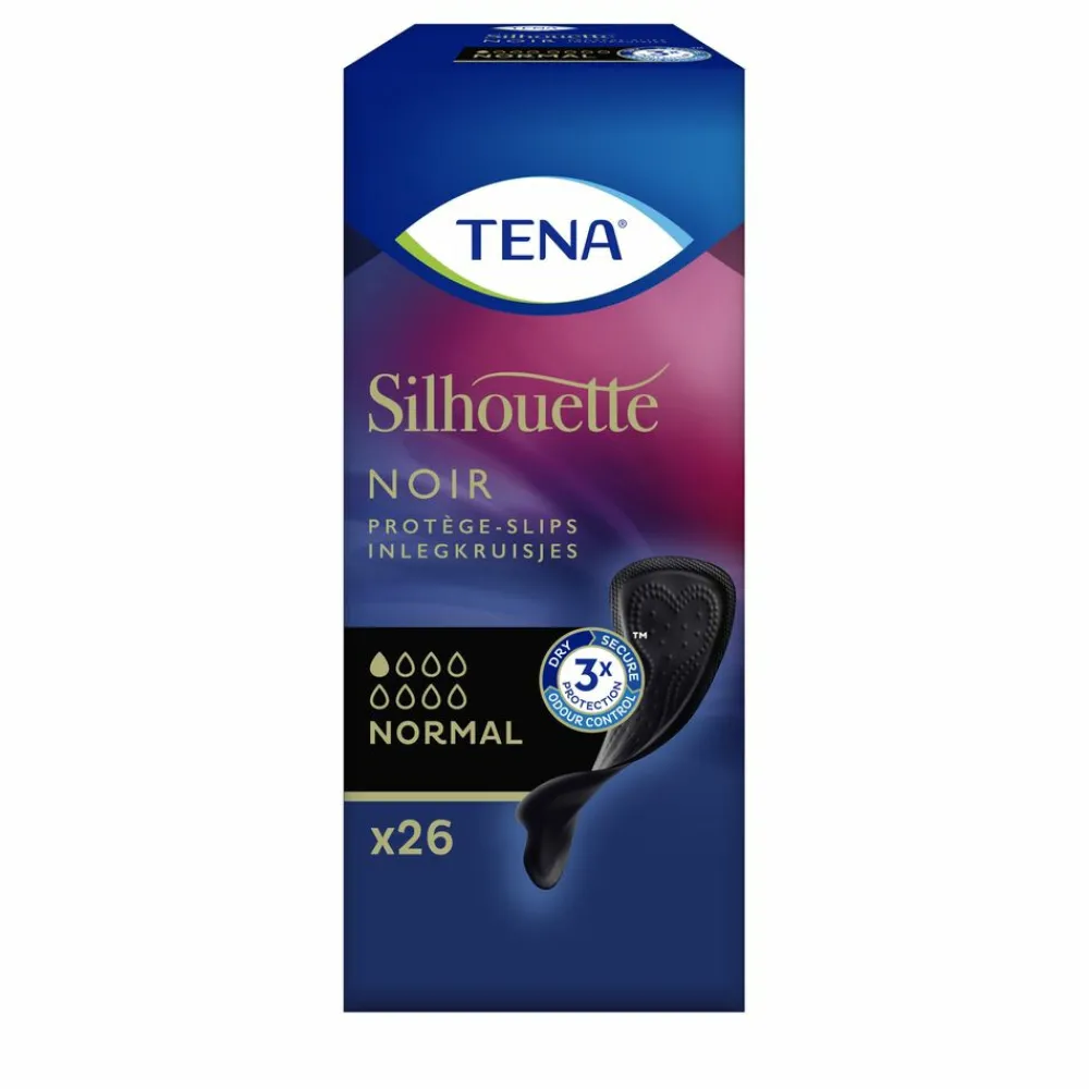 Outlet 3x Silhouette Pads Black Normal 26 stuks Incontinentie|Intiemhygiëne