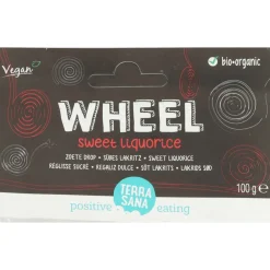 Snoep<Terrasana 6x Drop Zoet Wheel 100 gr