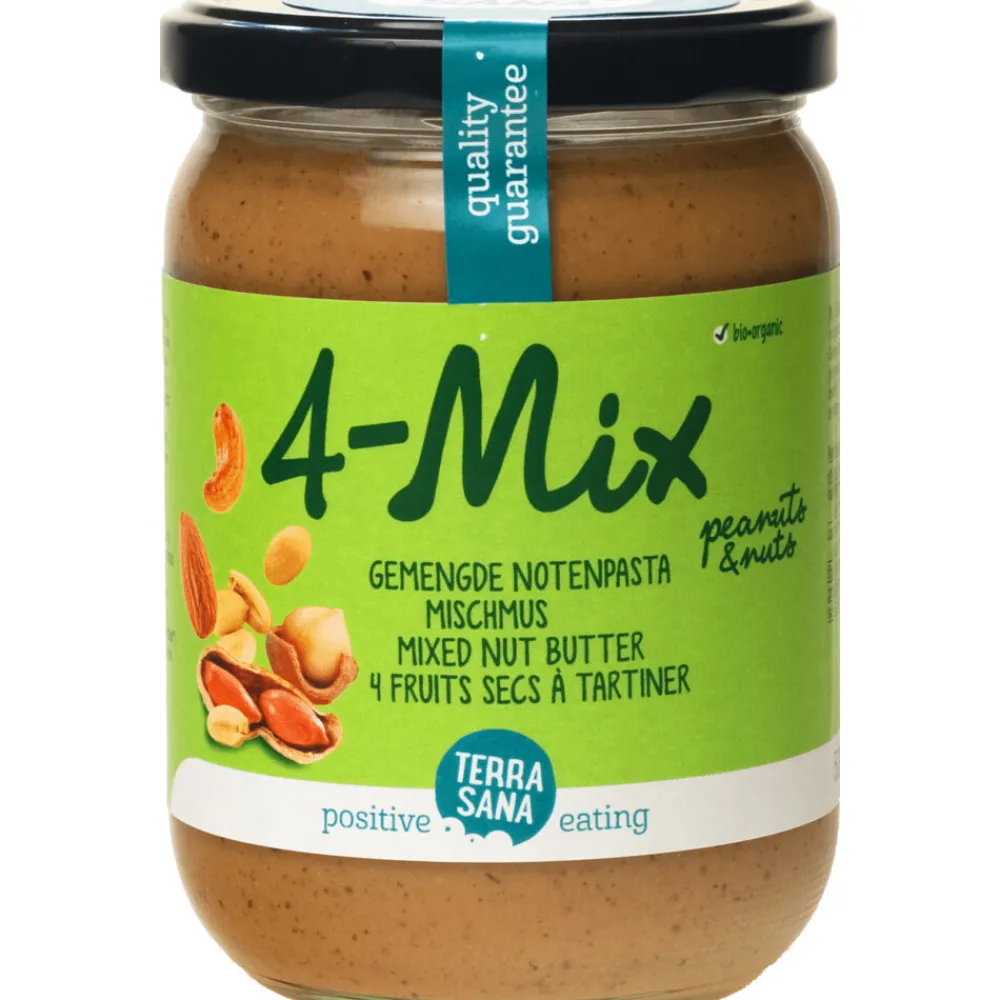 Beleg<Terrasana 3x Notenpasta 4 Mix 500 gr