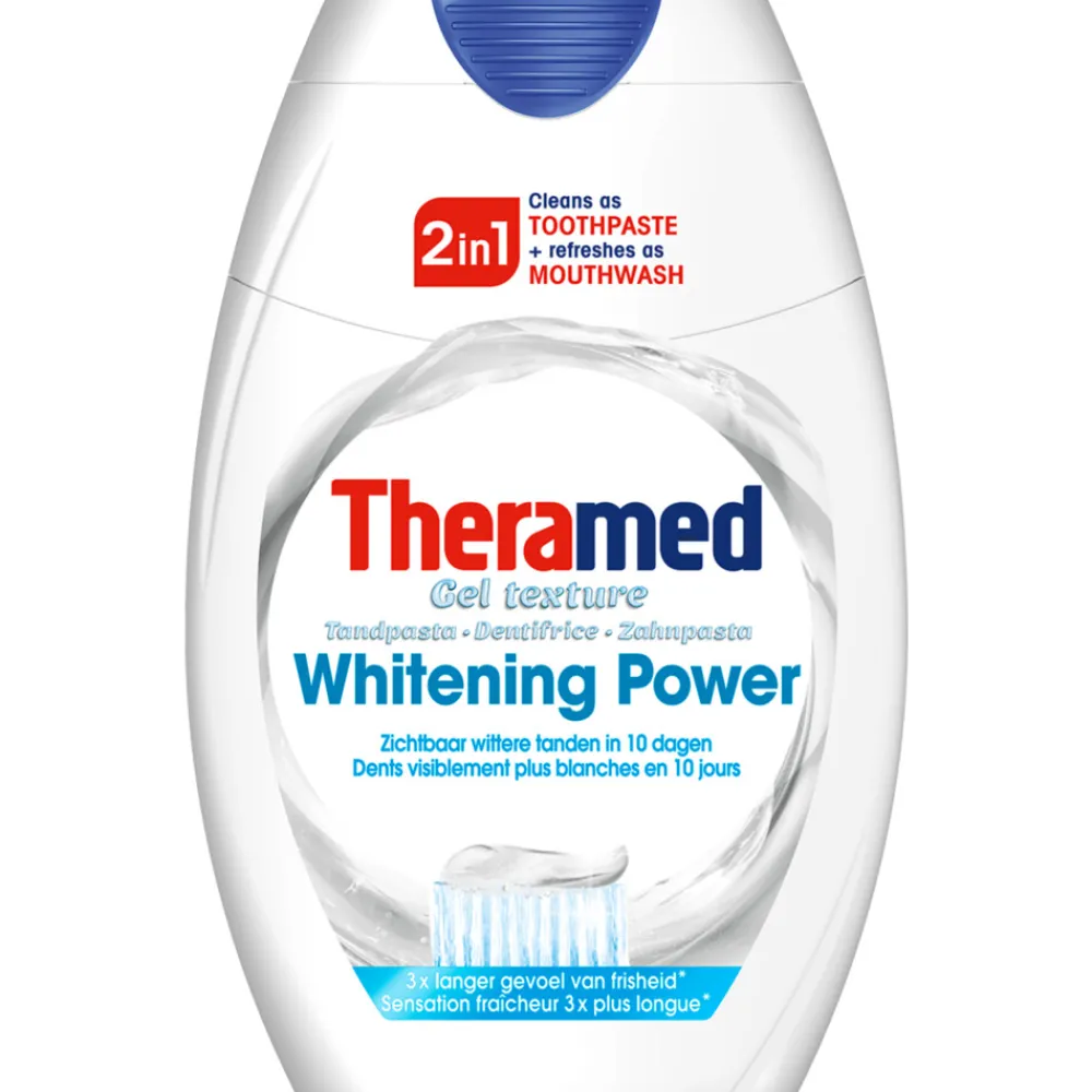 6x Tandpasta 2in1 Whitening Power 75 ml^Theramed Online