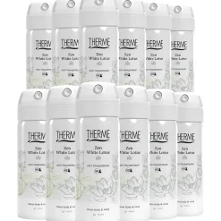 12x Anti-Transpirant Zen White Lotus 50 ml^Therme New