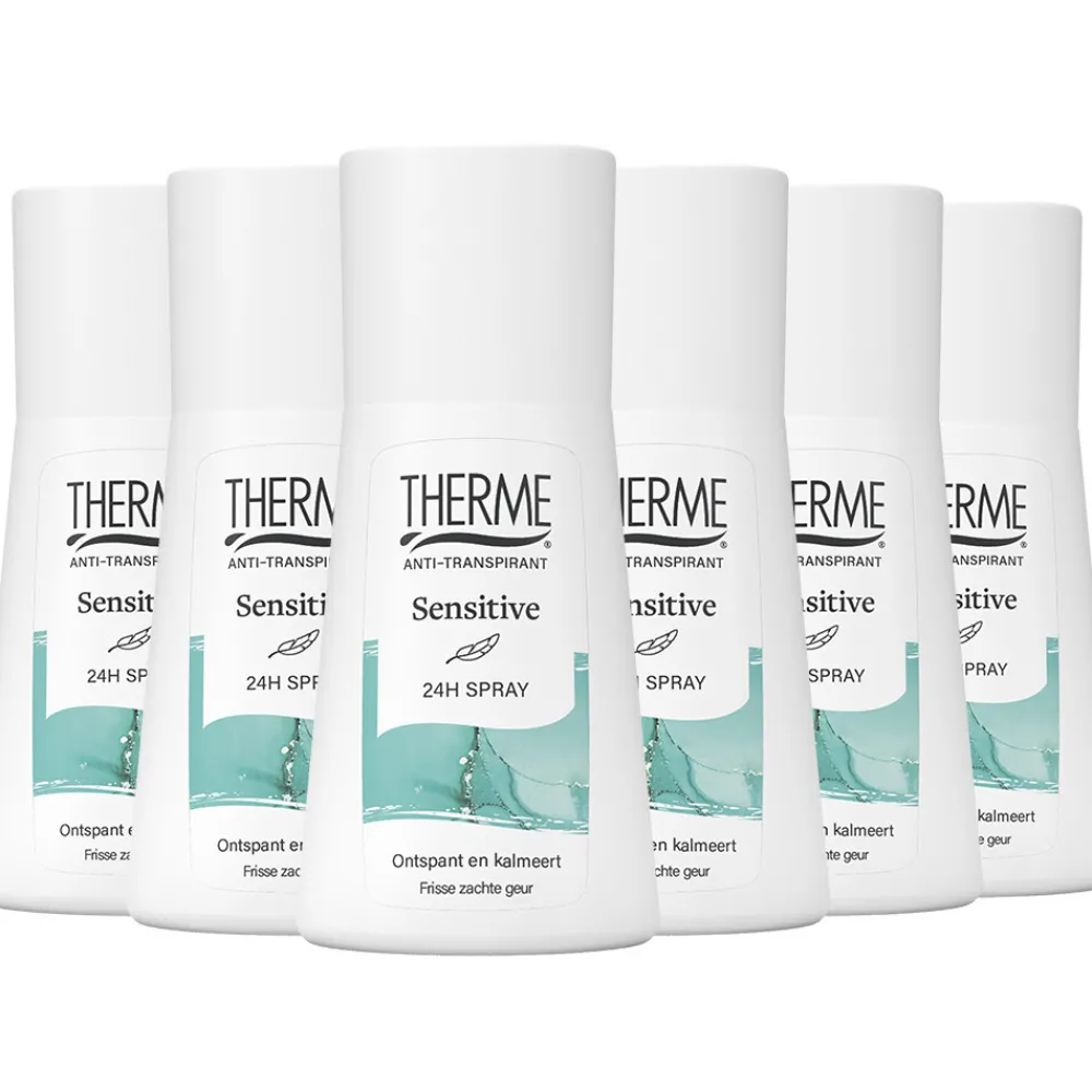 Deodorant<Therme 6x Anti-Transpirant Sensitive Spray 75 ml