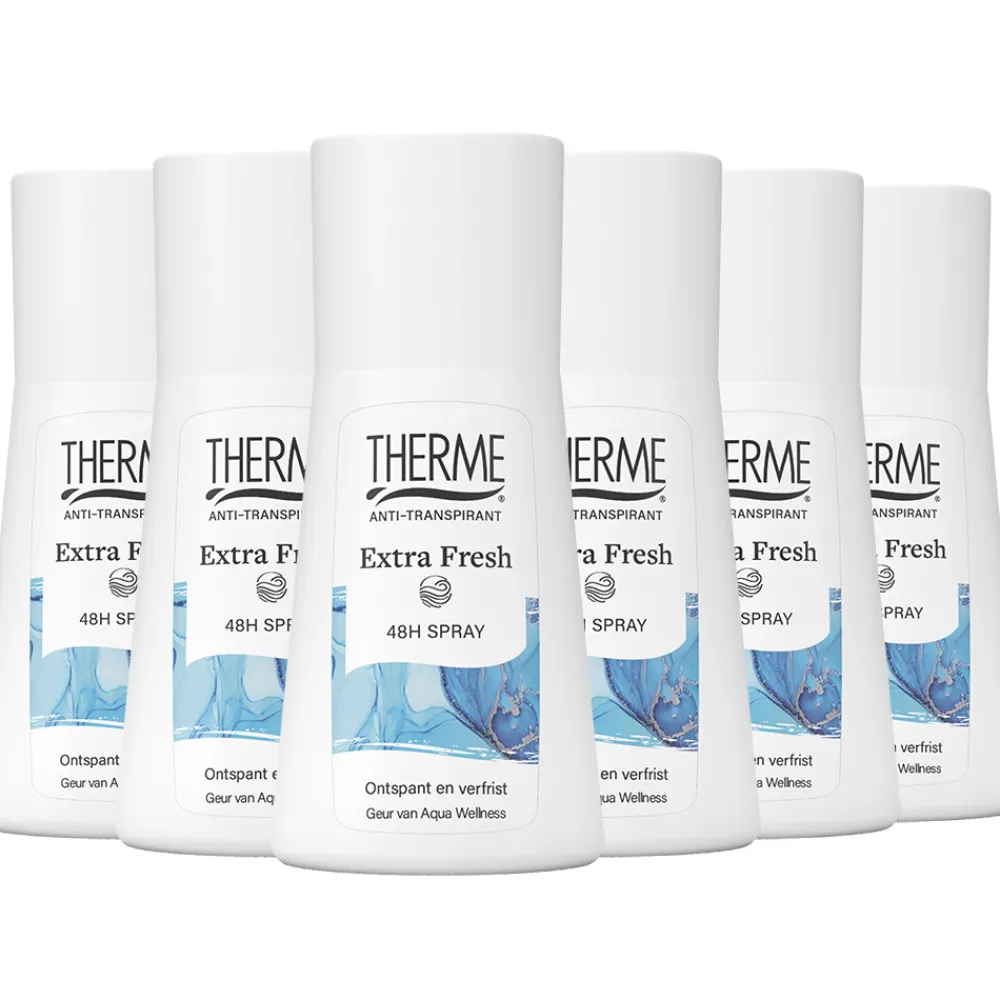 Deodorant<Therme 6x Anti-Transpirant Extra Fresh Spray 75 ml