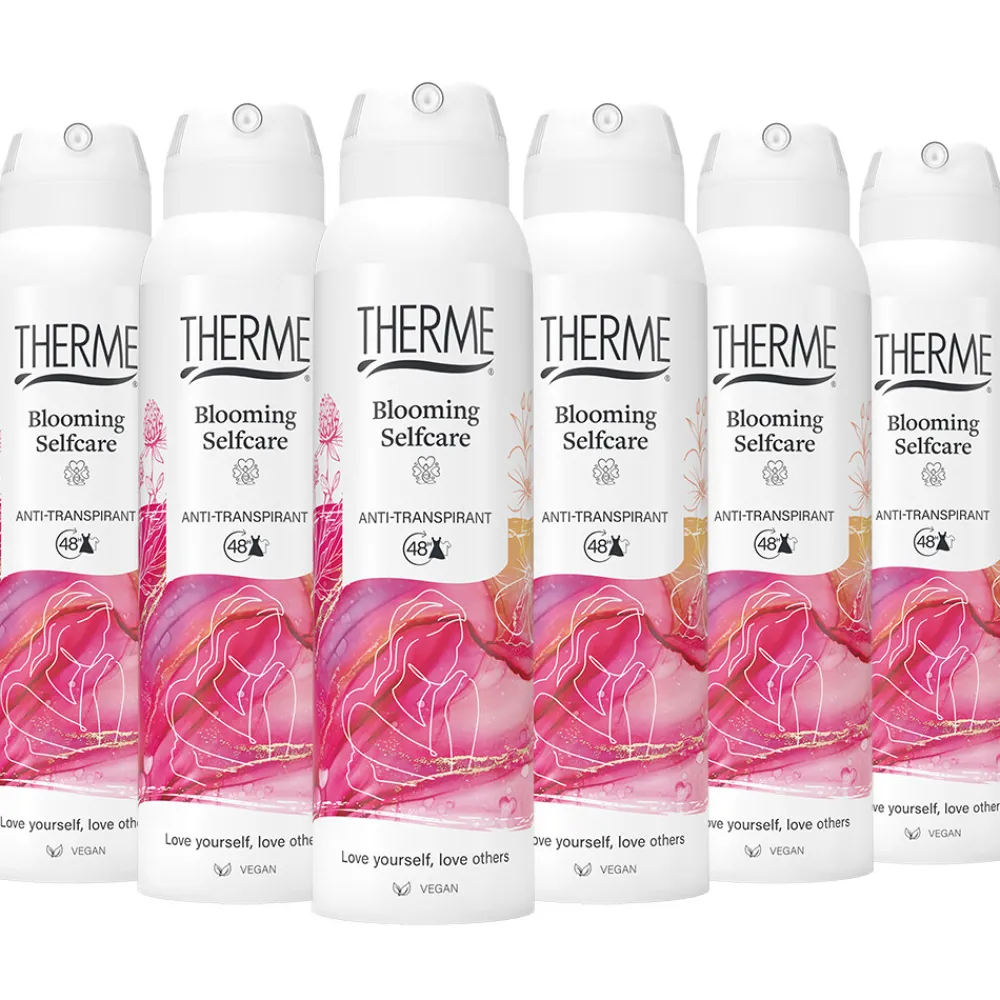 6x Anti-Transpirant Blooming Selfcare 150 ml Deodorant